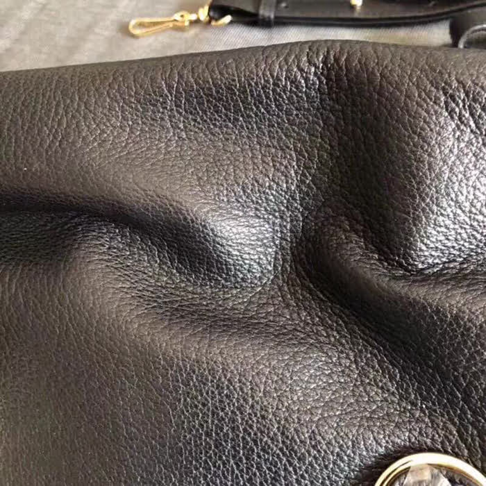 BALENCIAG巴黎世家 機車包 28cm原版山羊皮配金邊 手提肩背斜挎包  BL1372